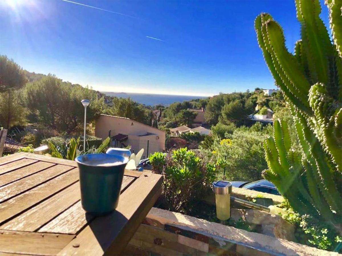 Vuemer Bandol - Grande Terrasse De 45M2 Vue Mer Piscine Parking Exterior photo