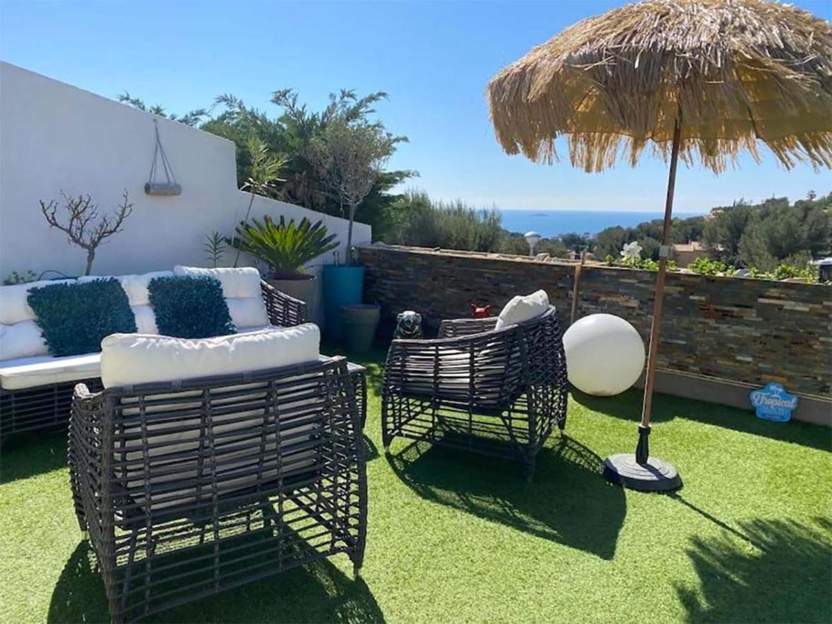 Vuemer Bandol - Grande Terrasse De 45M2 Vue Mer Piscine Parking Exterior photo